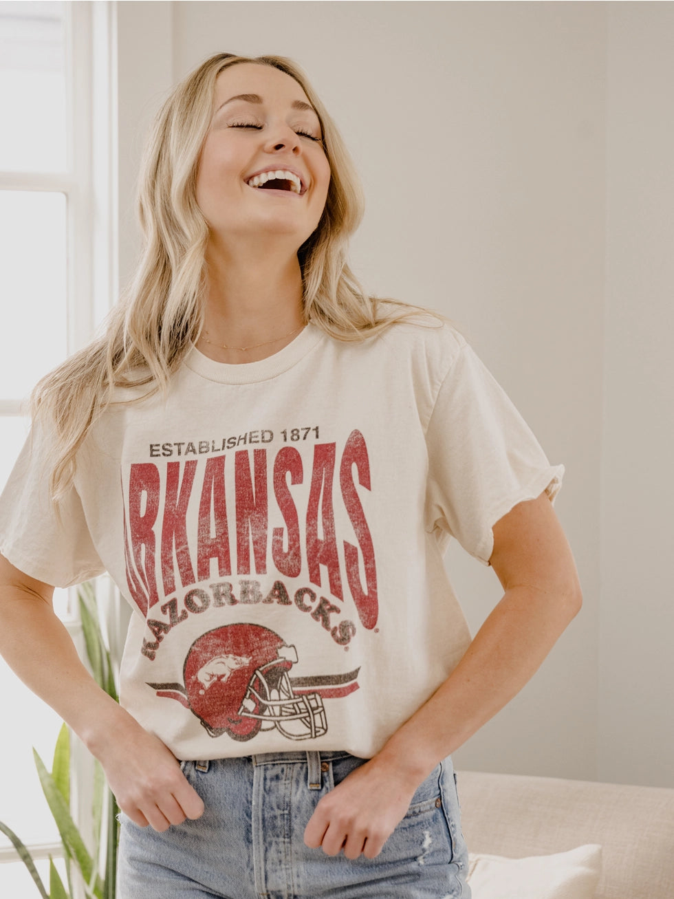 Arkansas Razorbacks Vintage Tee