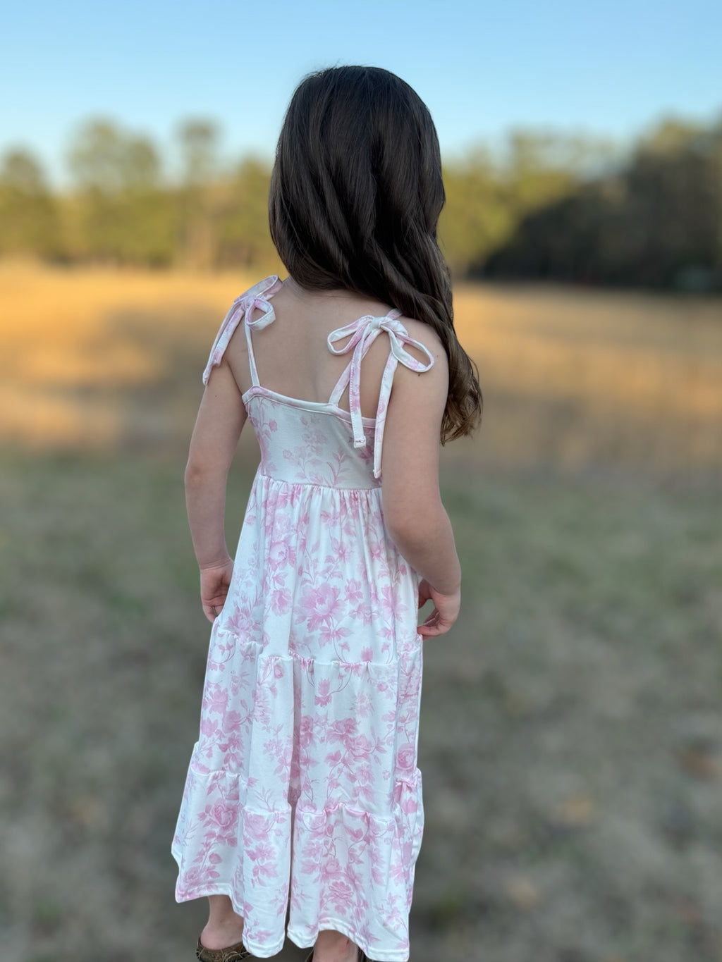 Pink Floral Dress
