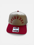 Arkansas Upside Down Trucker Hat