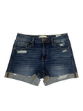 Risen Mid Rise Cuffed Shorts